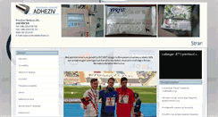 Desktop Screenshot of adheziv.si
